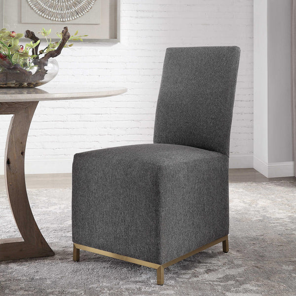 Uttermost Gerard Stationary Fabric Accent Chair 23517 IMAGE 1