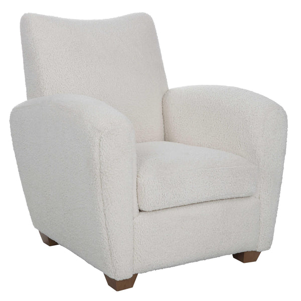 Uttermost Teddy Stationary Fabric Accent Chair 23682 IMAGE 1