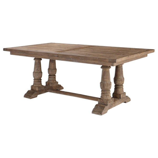 Uttermost Stratford Dining Table with Trestle Base 24557 IMAGE 1