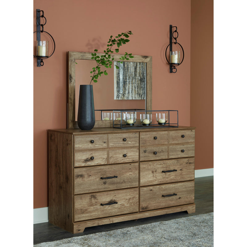 Signature Design by Ashley Shurlee 6-Drawer Dresser with Mirror B2119-231/B2119-36 IMAGE 2