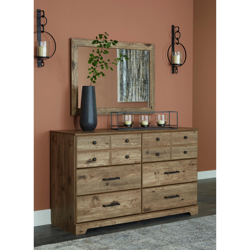 Signature Design by Ashley Shurlee 6-Drawer Dresser with Mirror B2119-231/B2119-36 IMAGE 3