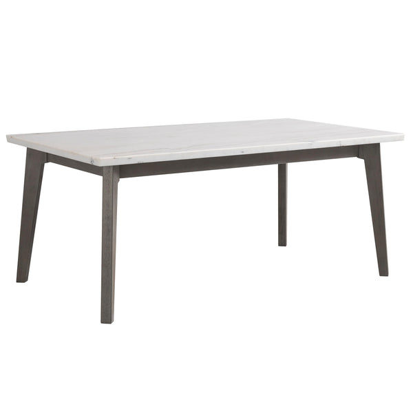 Ashley Ronstyne Dining Table with Faux Marble Top D734-25 IMAGE 1