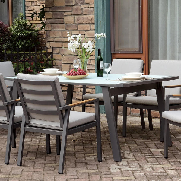 Furniture of America Outdoor Tables Dining Tables CM-OT2141T-TABLE IMAGE 1