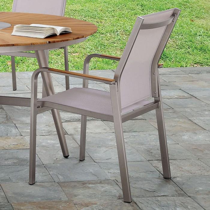 Furniture of America Outdoor Seating Chairs CM-OT1846-AC-2PK IMAGE 2