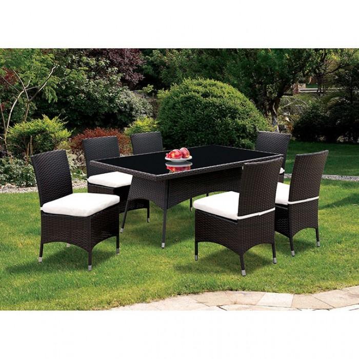 Furniture of America Outdoor Seating Dining Chairs CM-OT1824WH-SC-2PK IMAGE 4