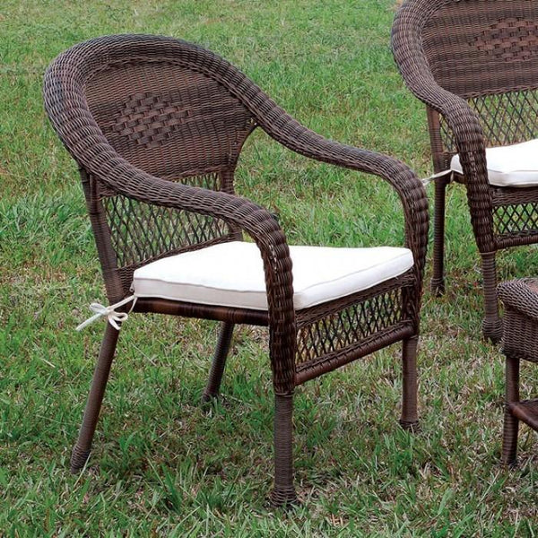 Furniture of America Outdoor Seating Dining Chairs CM-OT1811-CH-PK IMAGE 1