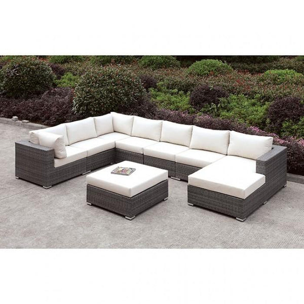 Furniture of America Outdoor Seating Sets CM-OS2128-SET4 IMAGE 1