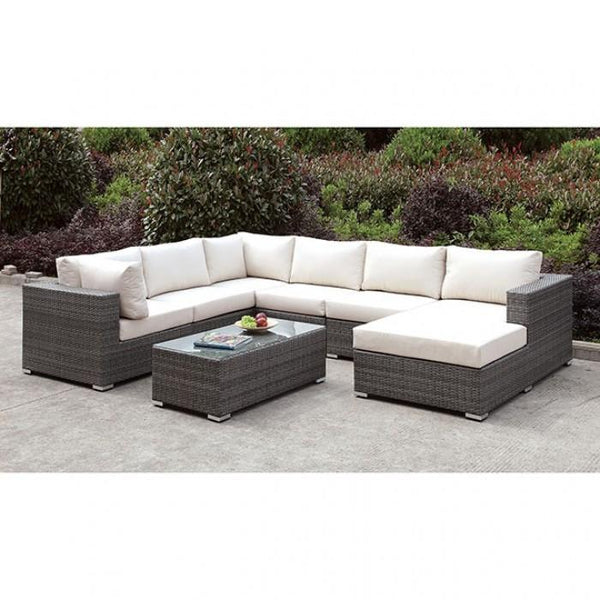 Furniture of America Outdoor Seating Sets CM-OS2128-SET5 IMAGE 1