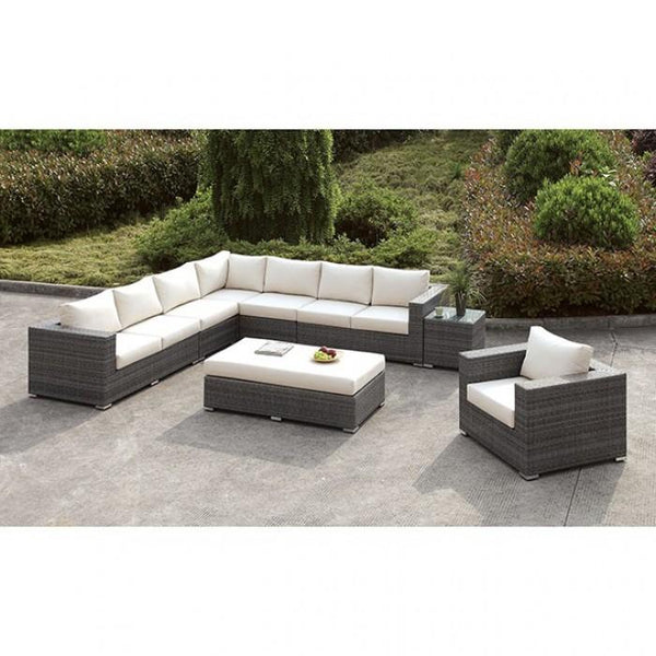 Furniture of America Outdoor Seating Sets CM-OS2128-SET7 IMAGE 1
