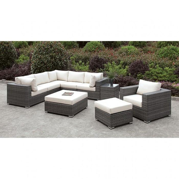 Furniture of America Outdoor Seating Sets CM-OS2128-SET9 IMAGE 1
