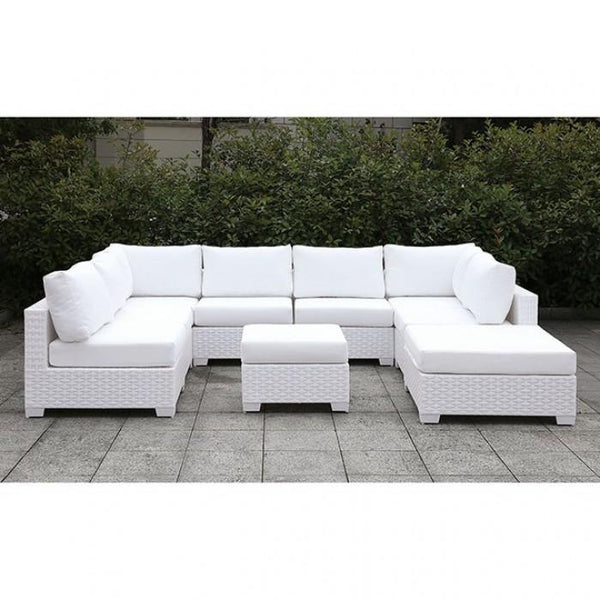 Furniture of America Outdoor Seating Sets CM-OS2128WH-SET4 IMAGE 1