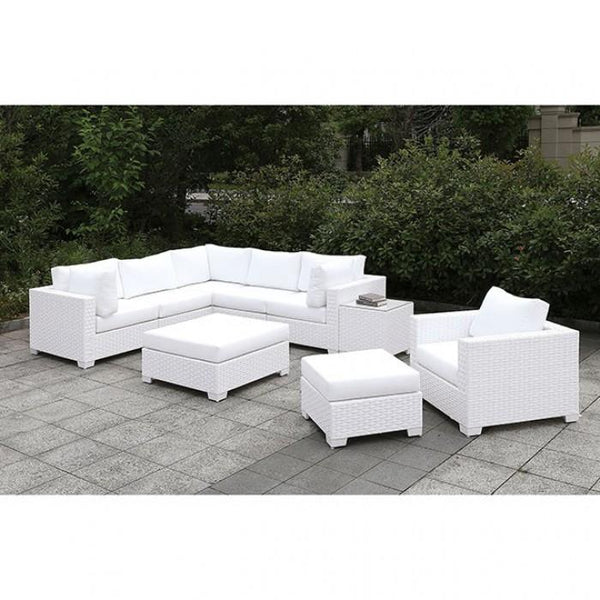 Furniture of America Outdoor Seating Sets CM-OS2128WH-SET18 IMAGE 1