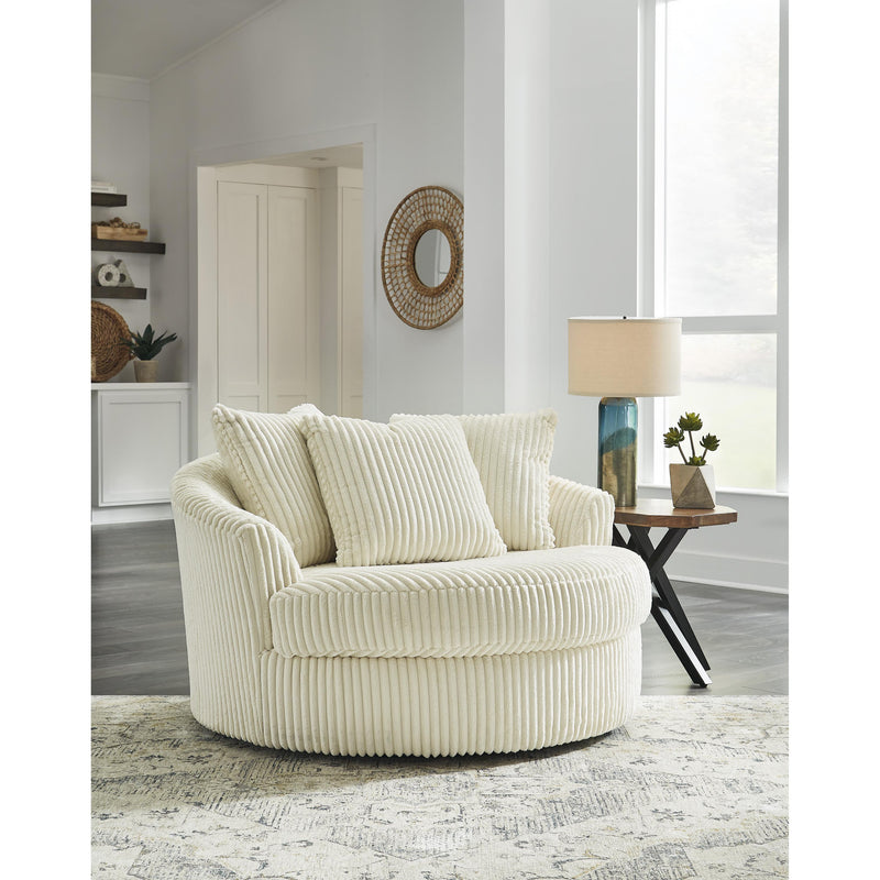 Signature Design by Ashley Lindyn Swivel Fabric Accent Chair 2110421 IMAGE 5