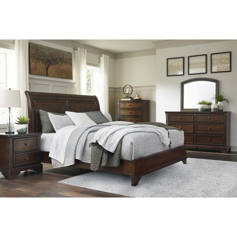 Signature Design by Ashley Brookbauer Queen Sleigh Bed B767-77/B767-74 IMAGE 6