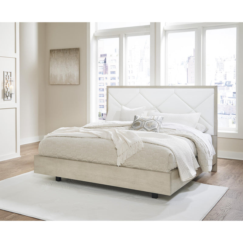 Signature Design by Ashley Wendora Queen Upholstered Panel Bed B950-57/B950-54 IMAGE 5