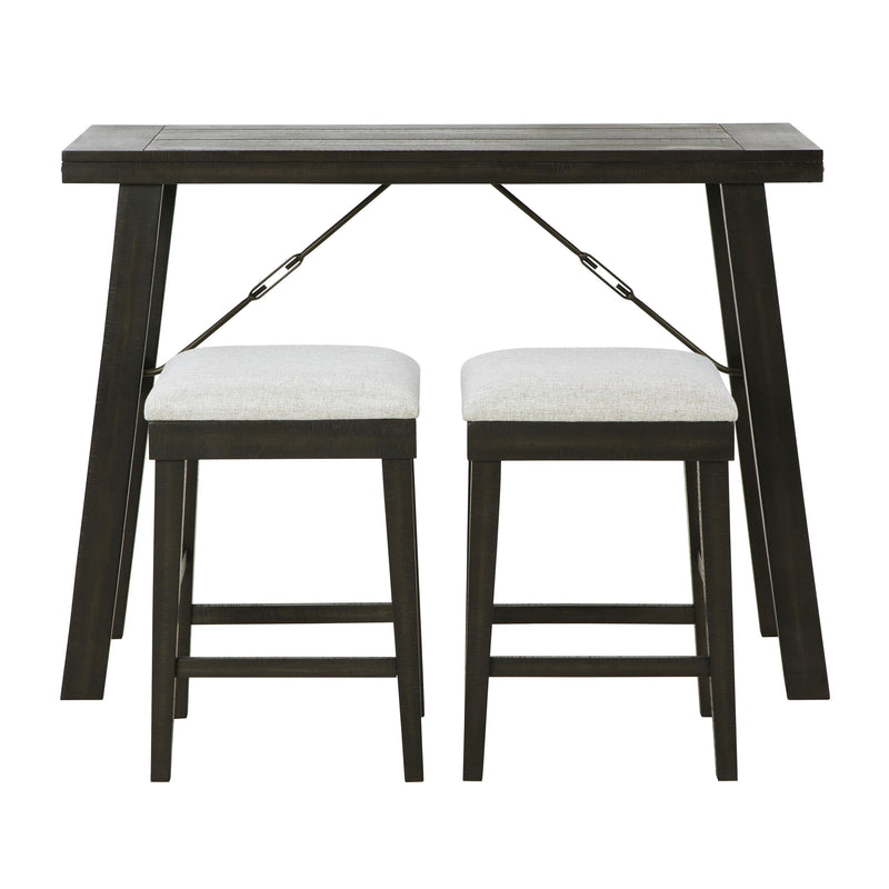Signature Design by Ashley Noorbrook 3 pc Counter Height Dinette D251-113 IMAGE 2