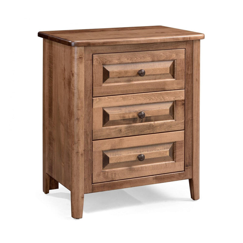 Archbold Furniture Carson 3-Drawer Nightstand 4023MB-AC IMAGE 1
