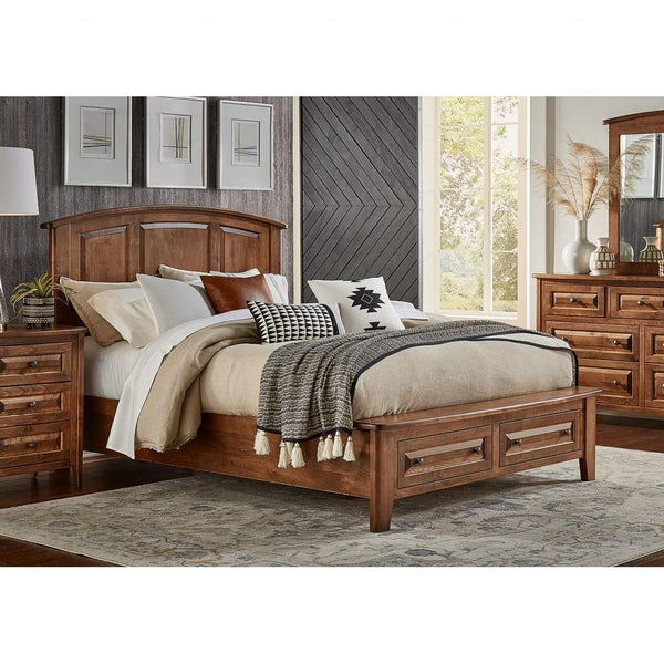 Archbold Furniture Carson Queen Panel Bed with Storage 40198MB/40291MB-AC/402911MB IMAGE 1
