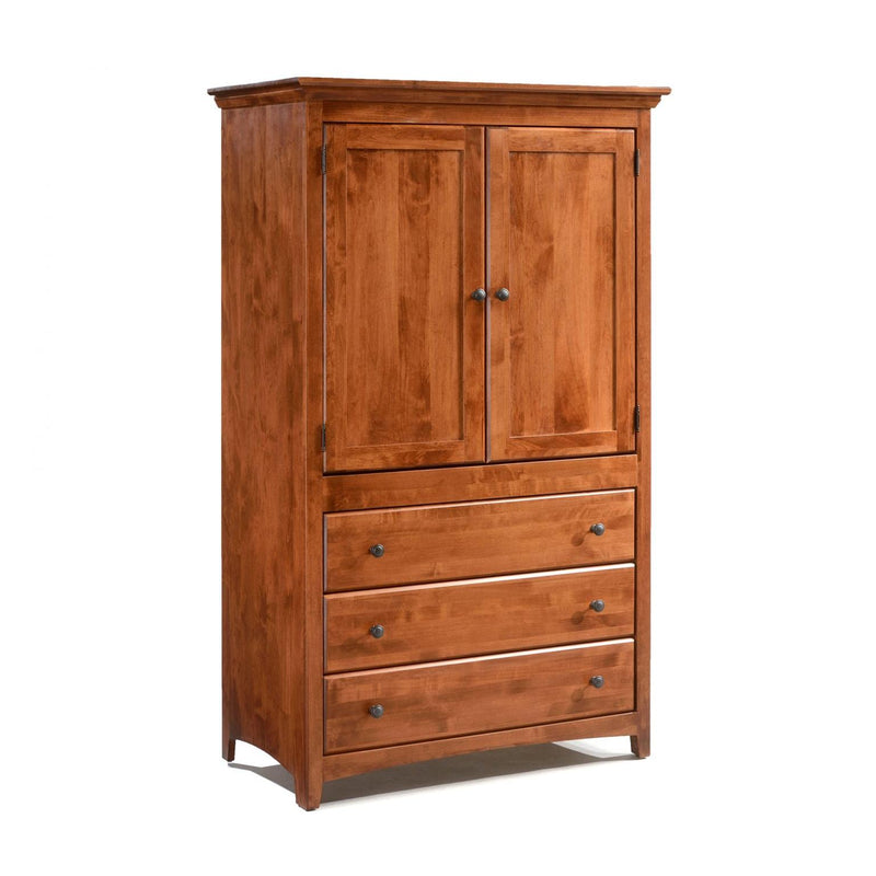 Archbold Furniture 3-Drawer Armoire 6166XV-AC IMAGE 1