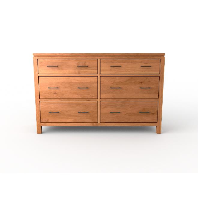 Archbold Furniture 2 West 6-Drawer Dresser 6306N-M IMAGE 1