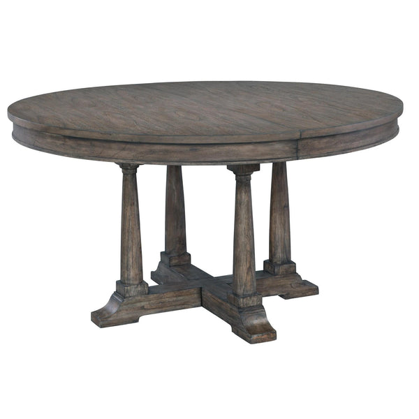 Hekman Round Dining Table with Pedestal Base 23521 IMAGE 1
