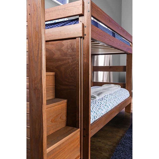 Furniture of America Kids Beds Bunk Bed AM-BK102-BED-SLAT IMAGE 3