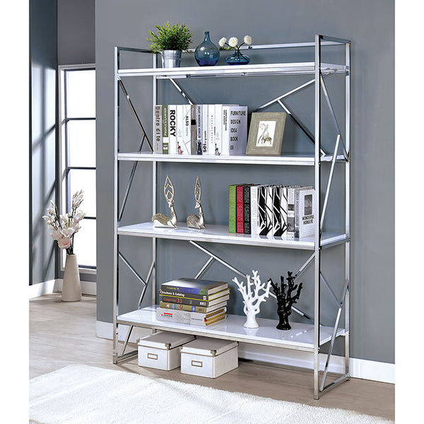 Furniture of America Bookcases 4-Shelf CM-AC6049 IMAGE 1