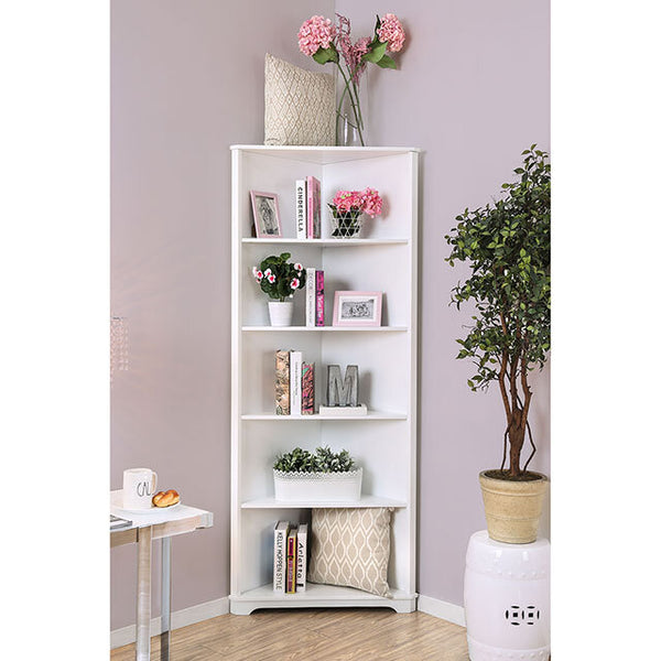 Furniture of America Bookcases 5+ Shelves CM-AC806WH IMAGE 1