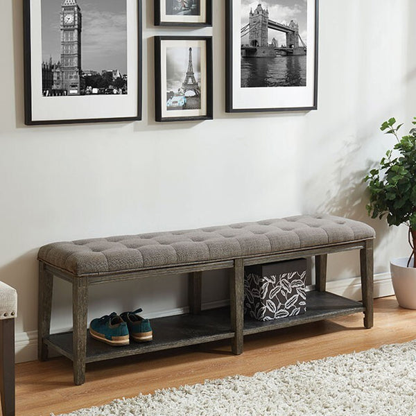 Furniture of America Home Decor Benches CM-BN5666GY IMAGE 1
