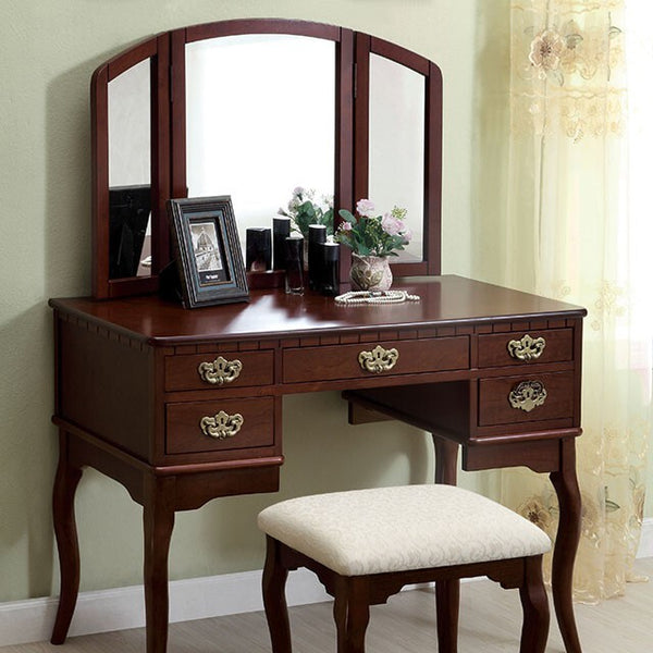 Furniture of America Ashland Vanity Table CM-DK6405CH IMAGE 1