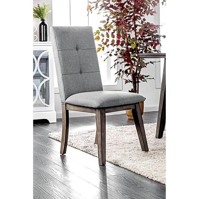 Furniture of America Abelone Dining Chair CM3354GY-SC-2PK-VN IMAGE 2
