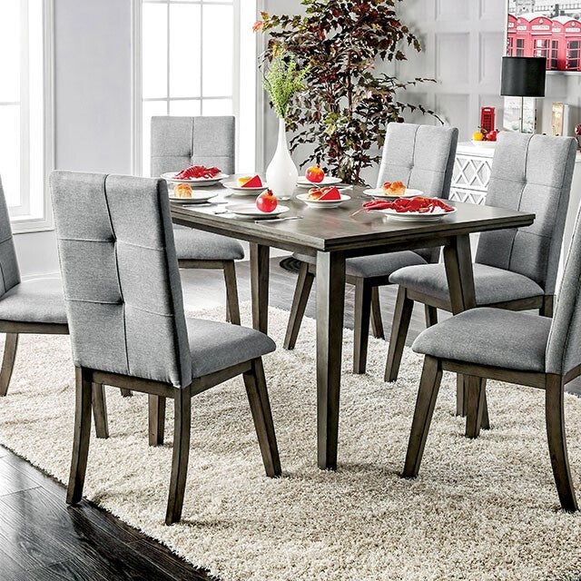 Furniture of America Abelone Dining Table CM3354GY-T-VN IMAGE 6