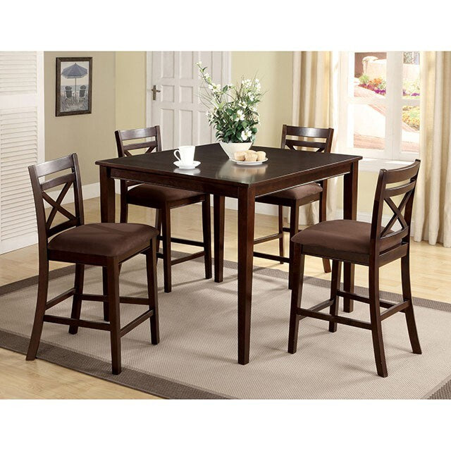Furniture of America Weston 5 pc Counter Height Dinette CM3400PT-5PK IMAGE 2