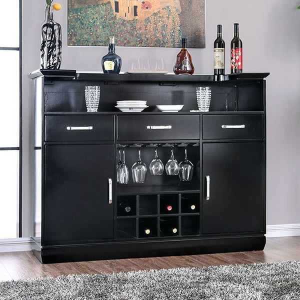 Furniture of America Bar Cabinets Bar Cabinets CM3452BK-BT IMAGE 1