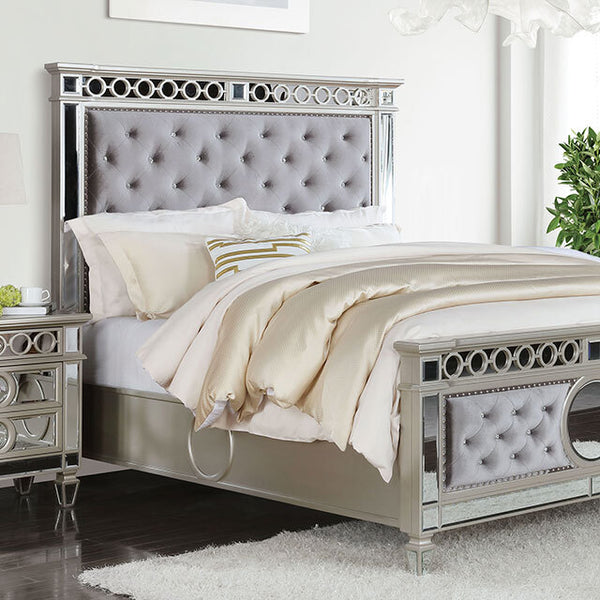 Furniture of America Marseille Queen Panel Bed CM7134Q-BED IMAGE 1