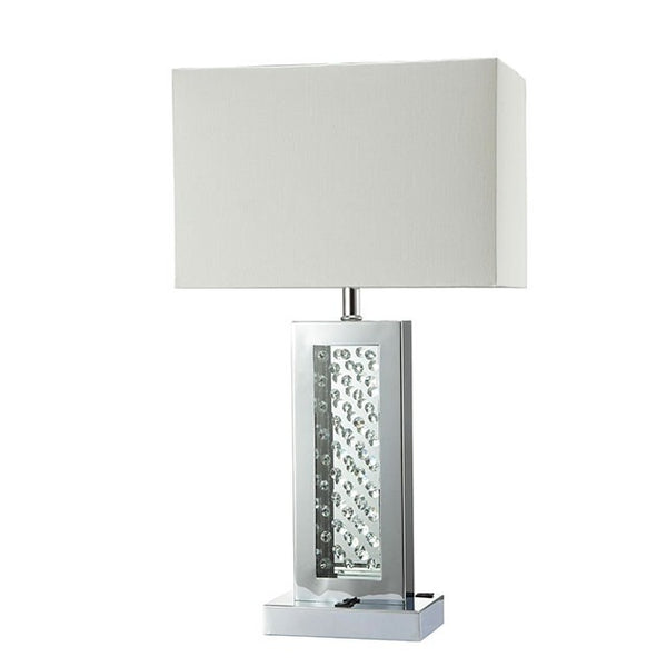 Furniture of America Abbi Table Lamp L76389CR IMAGE 1