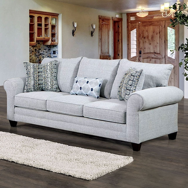 Furniture of America Aberporth Stationary Fabric Sofa SM5406-SF IMAGE 1