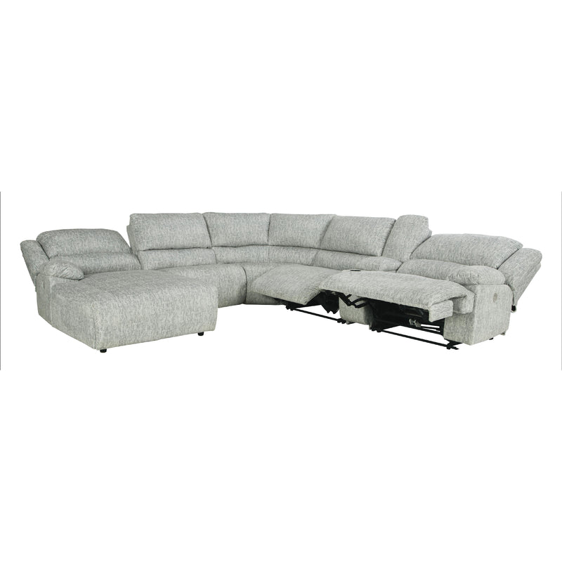 Signature Design by Ashley McClelland Power Reclining Fabric 6 pc Sectional 2930279/2930246/2930277/2930219/2930257/2930262 IMAGE 2