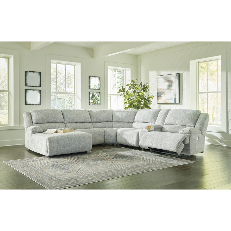Signature Design by Ashley McClelland Power Reclining Fabric 6 pc Sectional 2930279/2930246/2930277/2930219/2930257/2930262 IMAGE 3