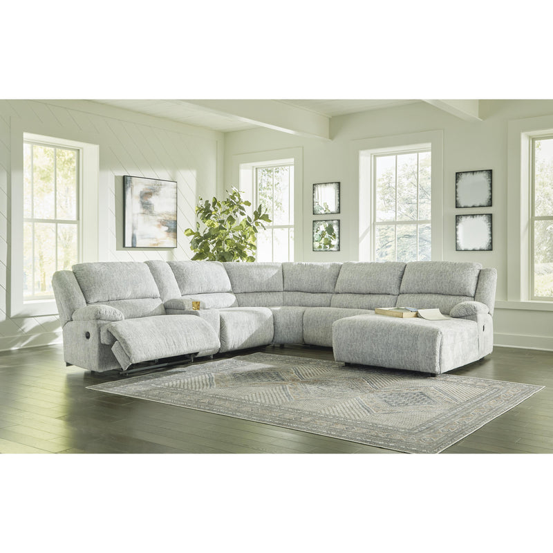 Signature Design by Ashley McClelland Reclining Fabric 6 pc Sectional 2930240/2930257/2930219/2930277/2930246/2930207 IMAGE 3
