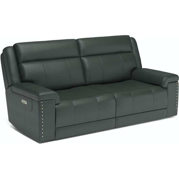 Flexsteel Yuma Power Reclining Leather Match Sofa 1040-62PH 598-00 IMAGE 1