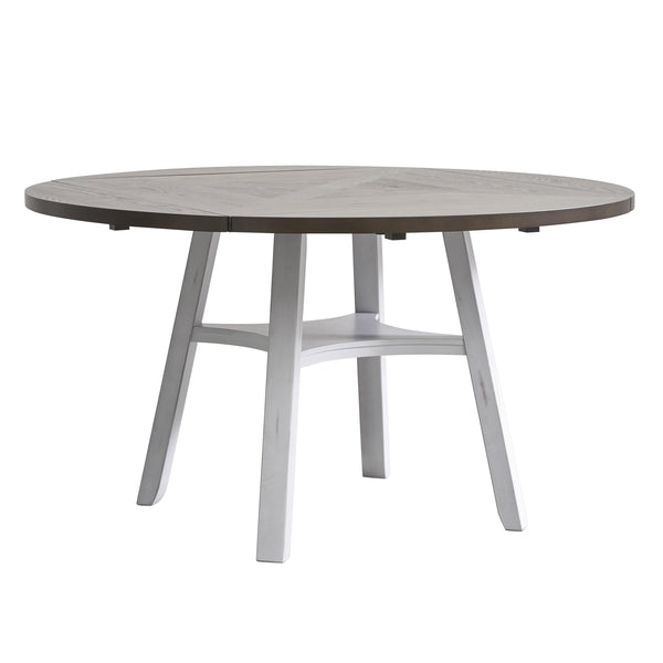 Signature Design by Ashley Round Postenbrook Counter Height Dining Table with Pedestal Base D643-13 IMAGE 1