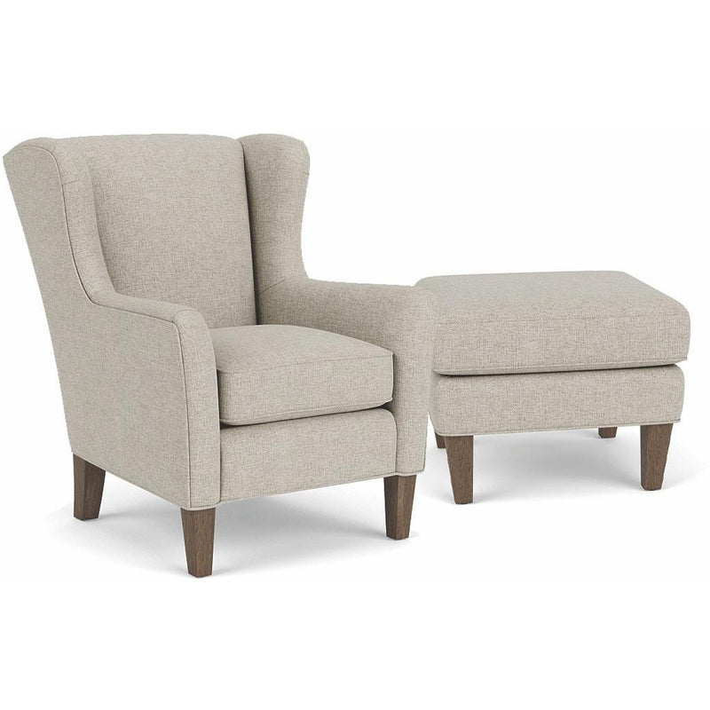 Flexsteel Ace Stationary Fabric Chair 0130-10 818-01 IMAGE 4