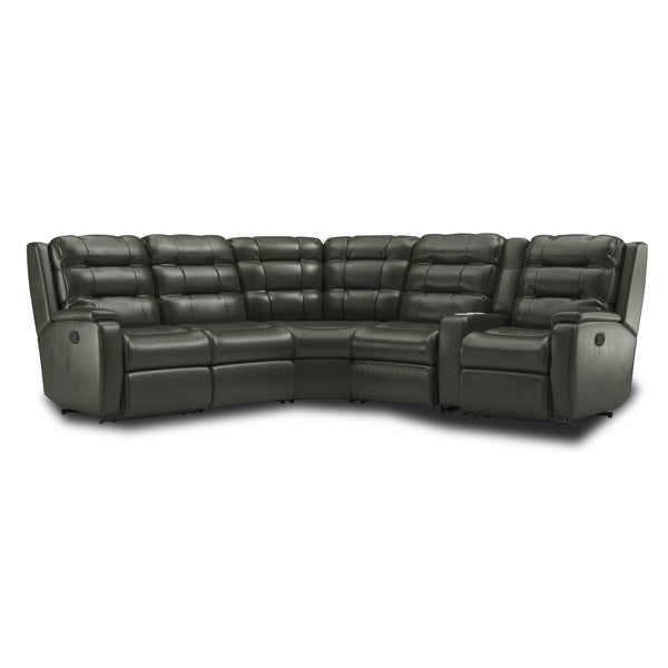 Flexsteel Arlo Reclining Leather 6 pc Sectional 3810-57 824-70/3810-19 824-70/3810-233 824-70/3810-59 824-70/3810-72 824-70/3810-58 824-70 IMAGE 1