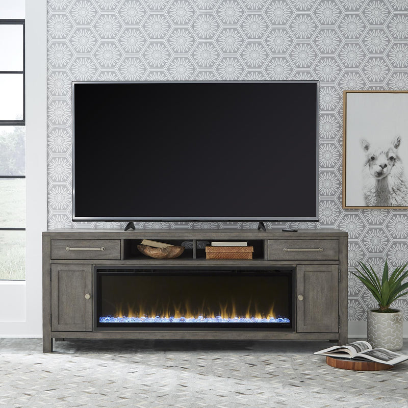 Liberty Furniture Industries Inc. TV Stand with Cable Management FIRE-406-TV78F IMAGE 12