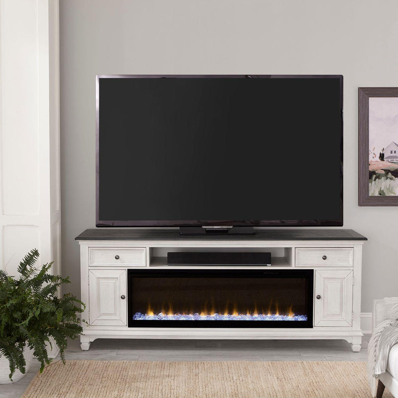 Liberty Furniture Industries Inc. TV Stand with Cable Management FIRE-417-TV80F IMAGE 2