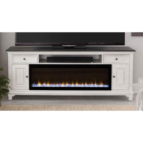 Liberty Furniture Industries Inc. Allyson Park TV Stand with Cable Management FIRE-BOX-417-80 IMAGE 1