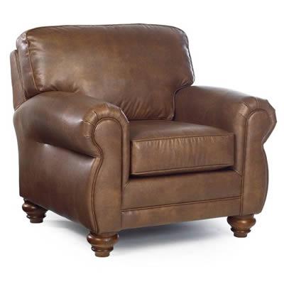 Best Home Furnishings Fitzpatrick Stationary Leather Chair C63AB IMAGE 1