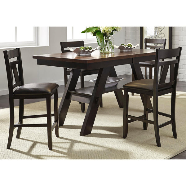 Liberty Furniture Industries Inc. Lawson 116-CD-5GTS 5 pc Counter Height Dining Set IMAGE 1